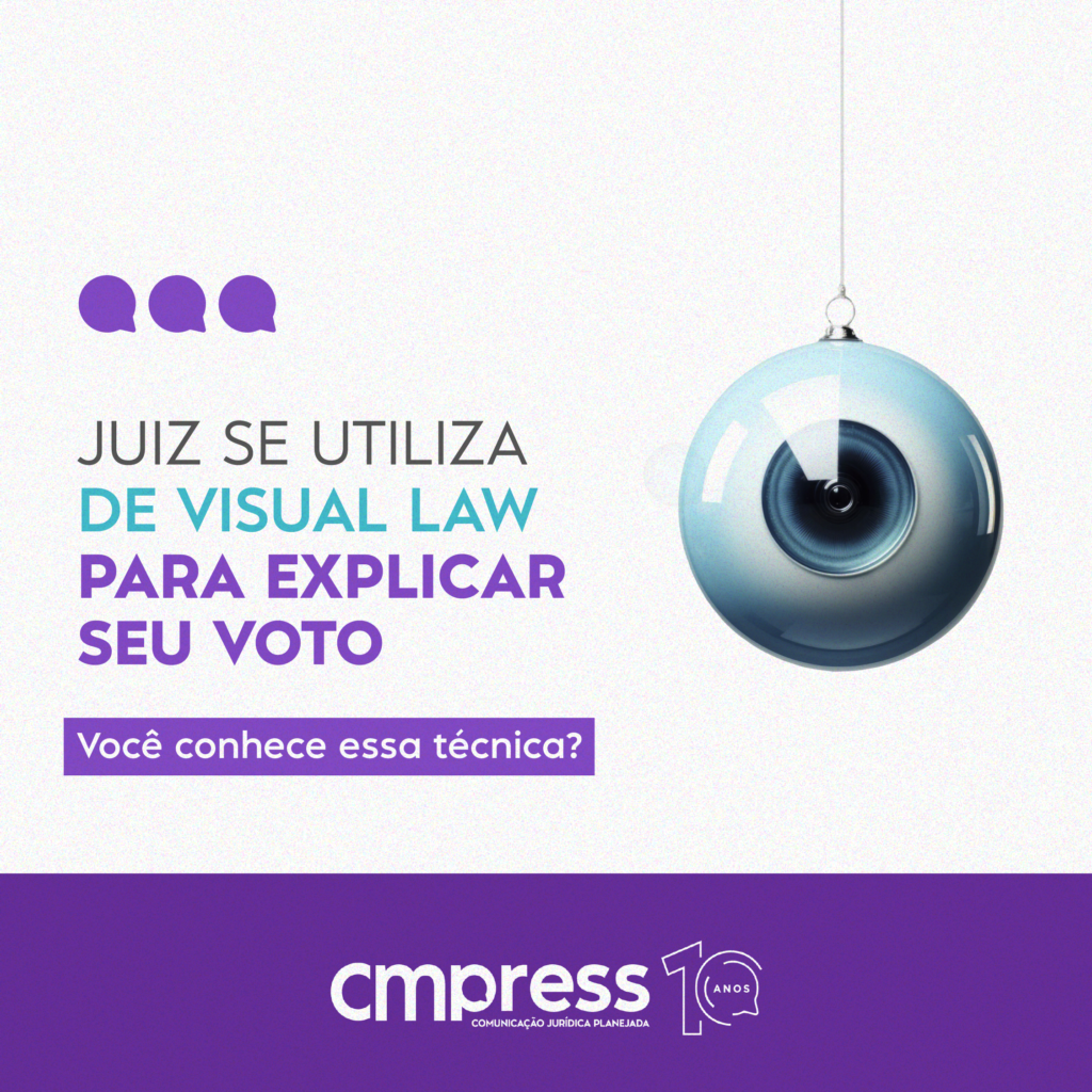 JUIZ SE UTILIZA DE VISUAL LAW PARA EXPLICAR SEU VOTO | Você conhece essa técnica?