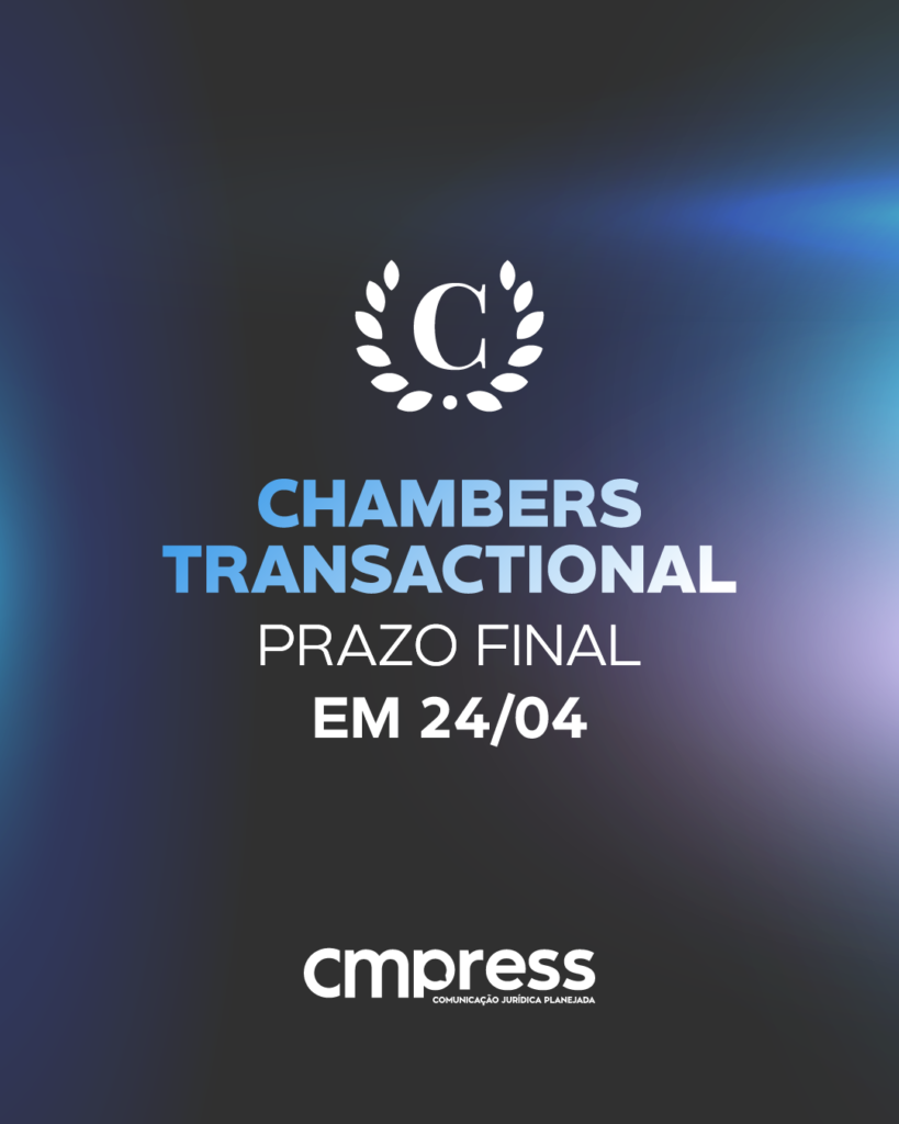 Chambers Transactional: prazo final em 24/04
